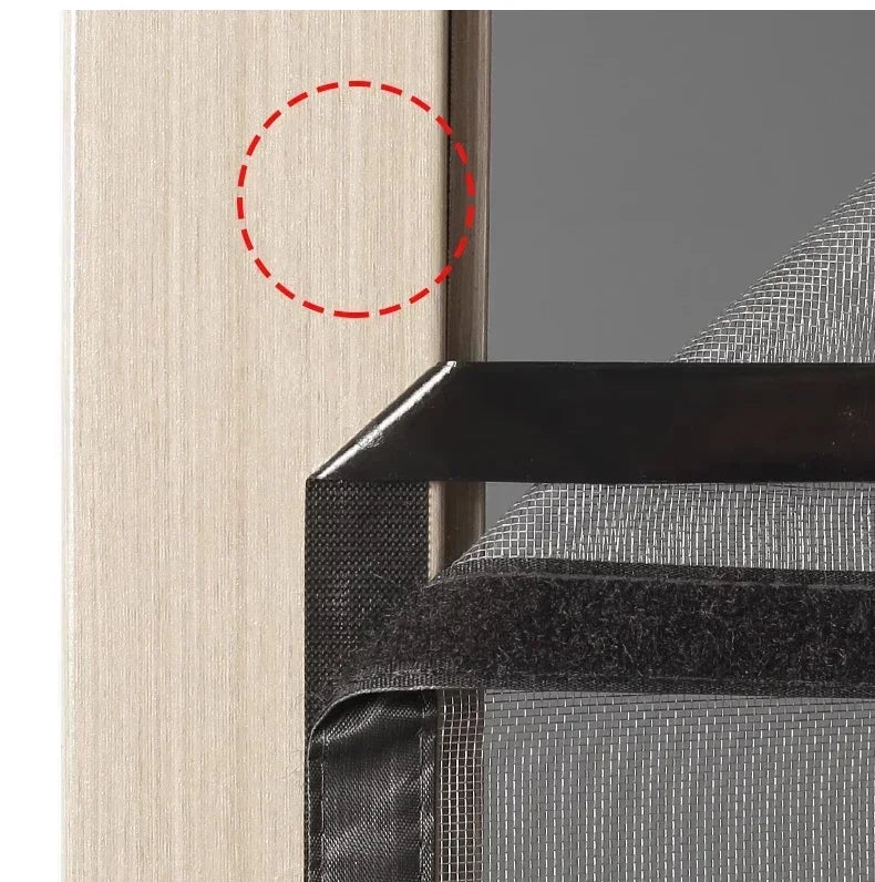 Myggnät för dörr, 80-120 x 210 cm