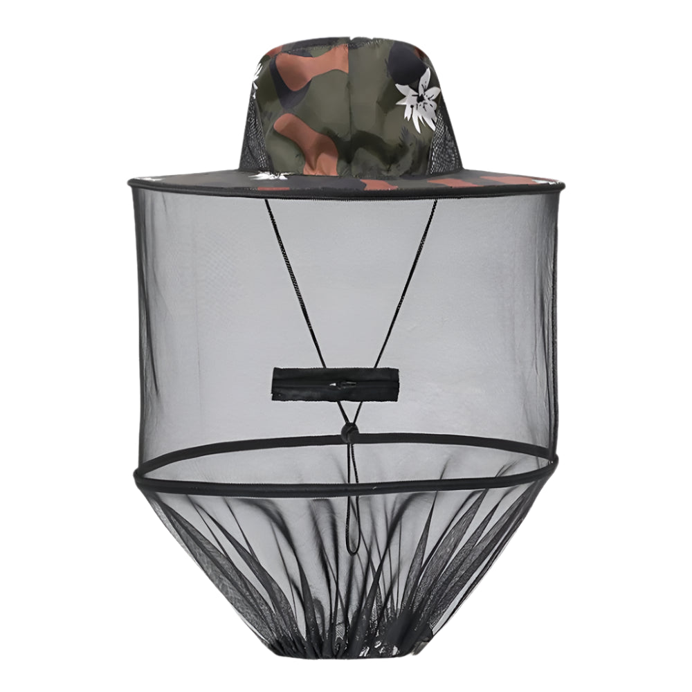 Myggfiskehatt – Hopfällbar solhatt