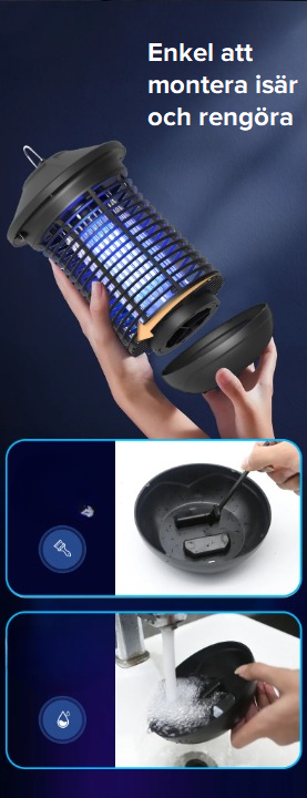 Myggjägaren - Myggfälla med ljussensor